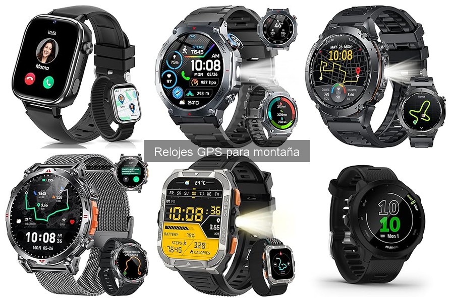 Mejores relojes GPS para trekking largo: comparativa 2023