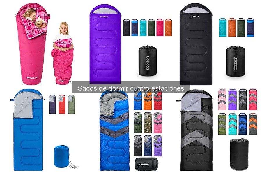 Mejores sacos de dormir de cuatro estaciones para montañistas