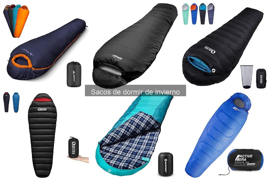 Mejores sacos de dormir de invierno para montañismo