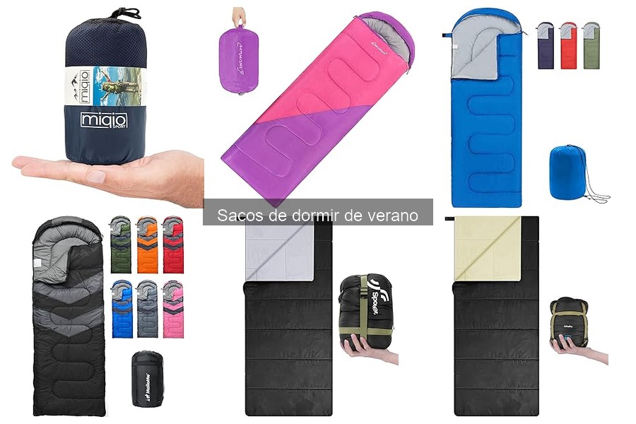 Mejores sacos de dormir de verano: comparativa y opiniones