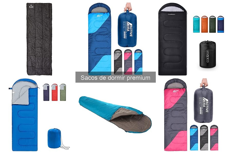 Mejores sacos de dormir premium para climas cálidos