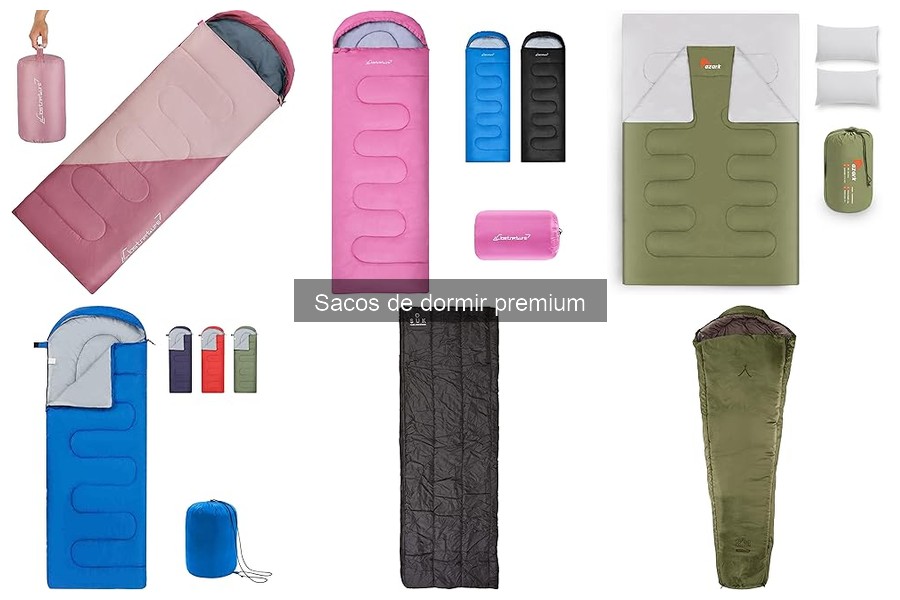 Mejores sacos de dormir premium para mochileros en 2023