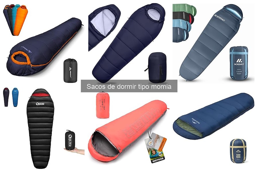 Mejores Sacos de Dormir Tipo Momia para Climas Fríos
