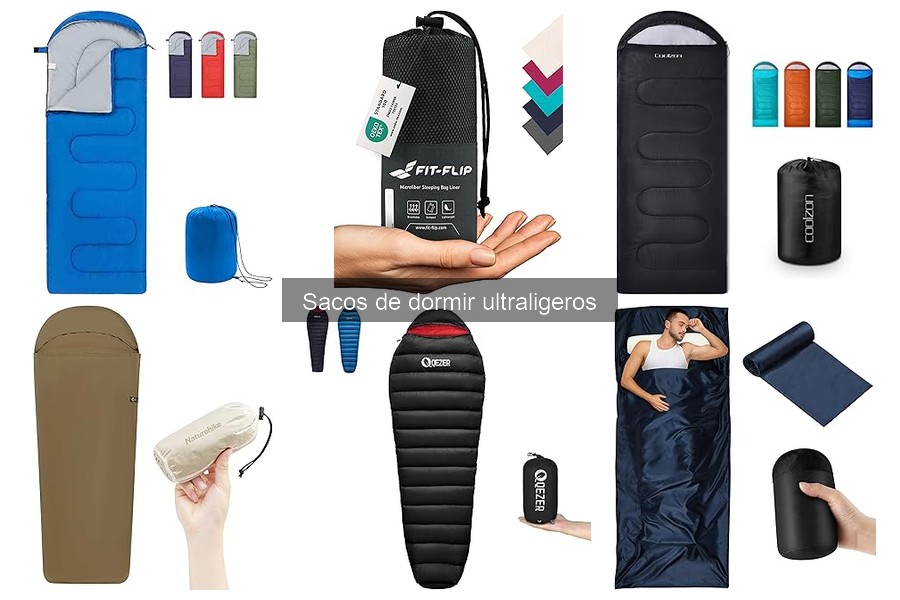 Mejores sacos de dormir ultraligeros para senderismo en 2023