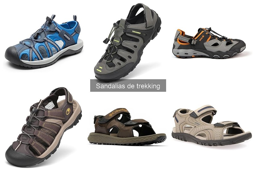 Mejores sandalias de trekking para largos períodos de uso