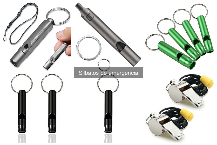 Mejores silbatos de emergencia para actividades al aire libre