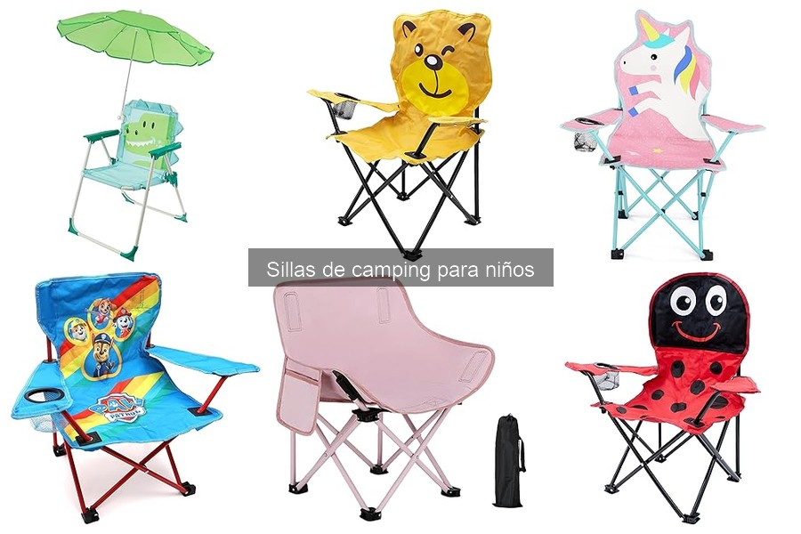 Mejores sillas de camping para niños en 2023: comparativa