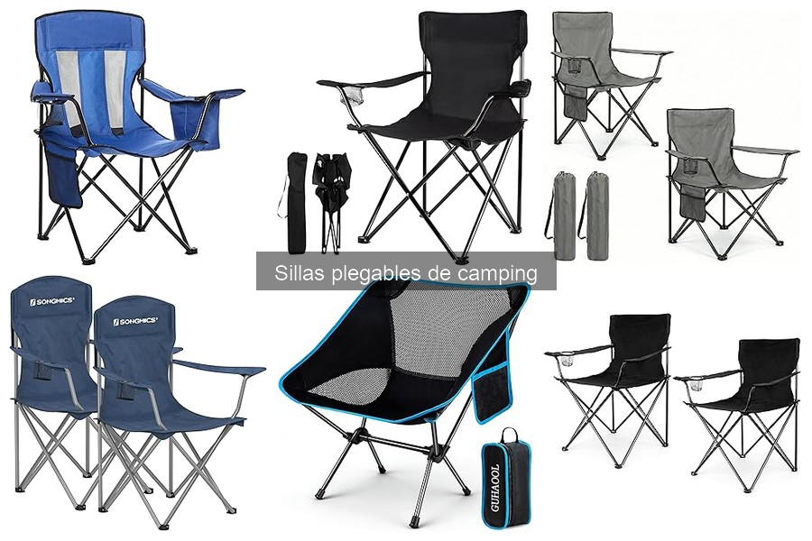 Mejores sillas plegables de camping para senderismo en 2023