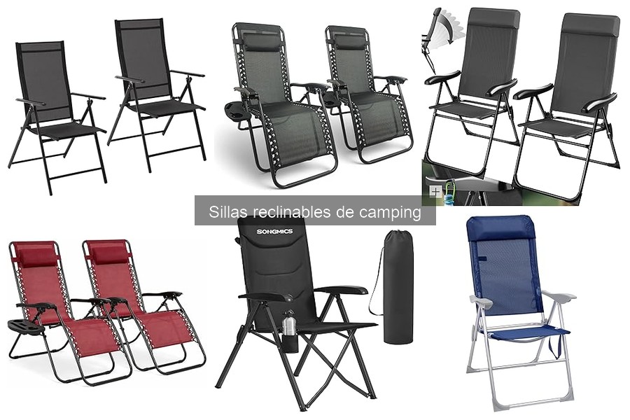 Mejores sillas reclinables de camping para familias 2023