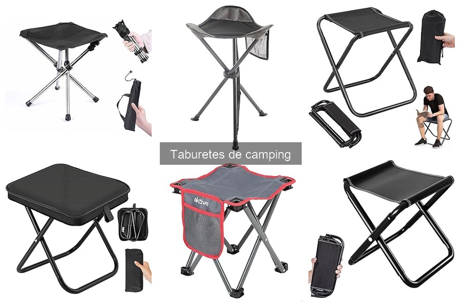 Mejores taburetes de camping para personas altas