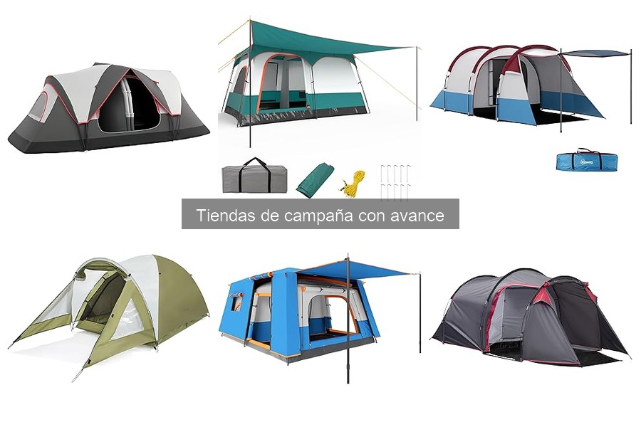 ** Mejores Tiendas de Campaña con Avance para Familias
