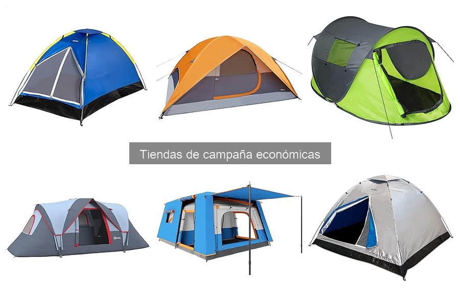 Mejores tiendas de campaña económicas para mochileros