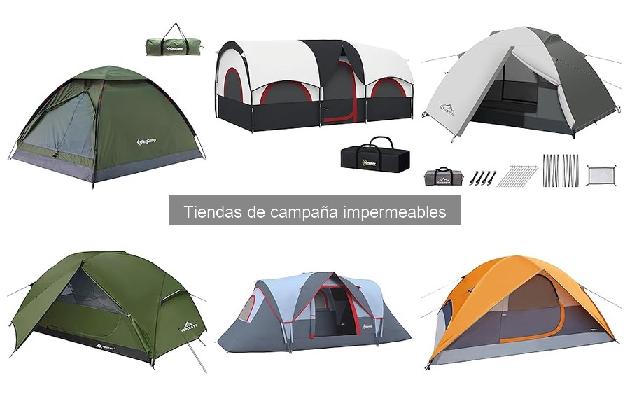 Mejores tiendas de campaña impermeables para climas fríos