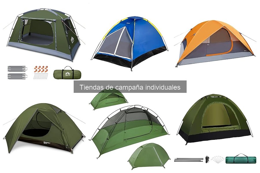 Mejores tiendas de campaña individuales para mochileros