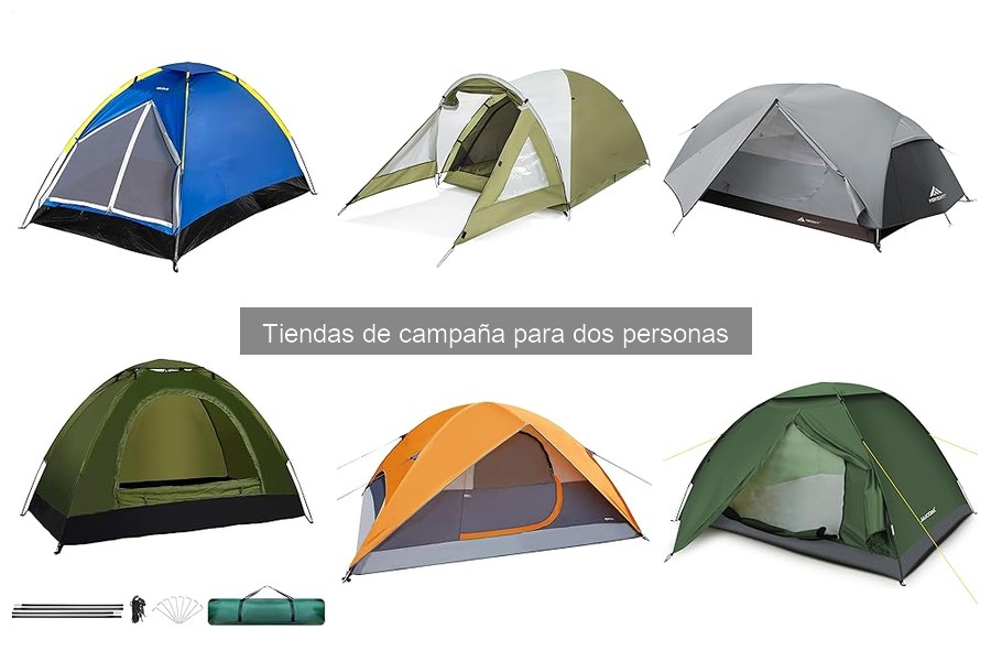 Mejores tiendas de campaña para dos personas en 2023