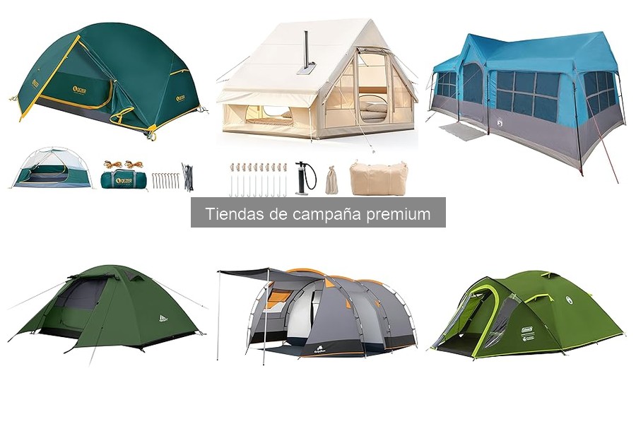 Mejores tiendas de campaña premium para familias en 2023
