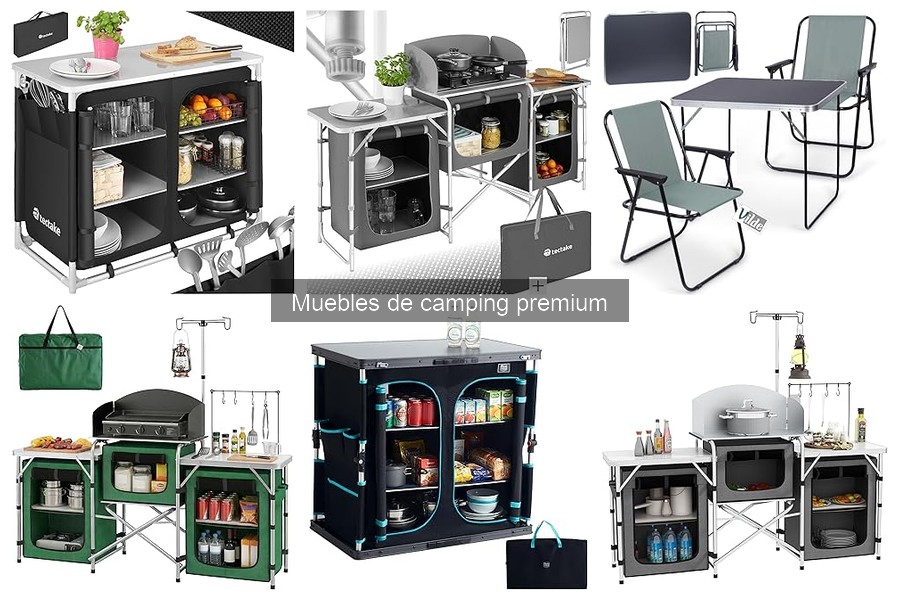 Mejores tiendas para comprar muebles de camping premium