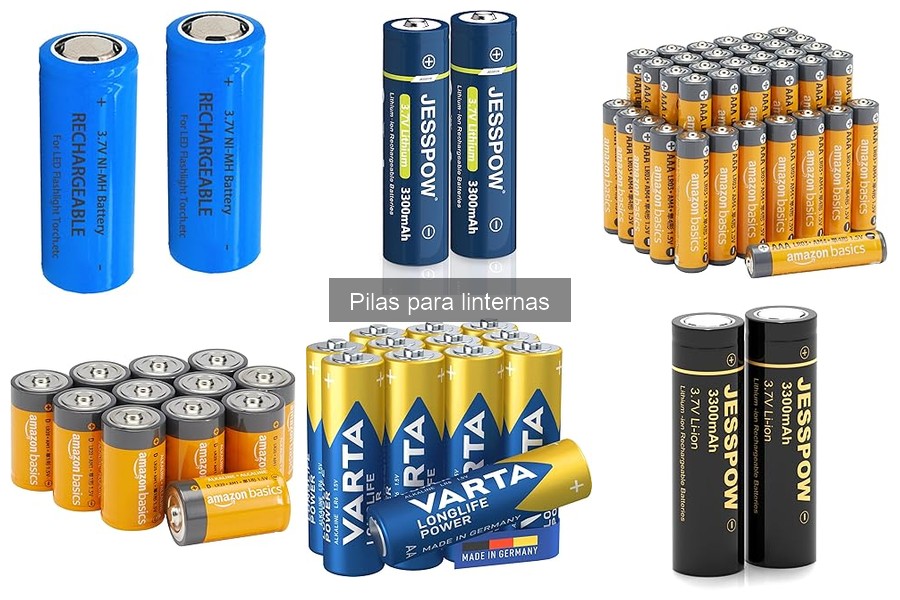 Mejores tiendas para comprar pilas para linternas al mejor precio