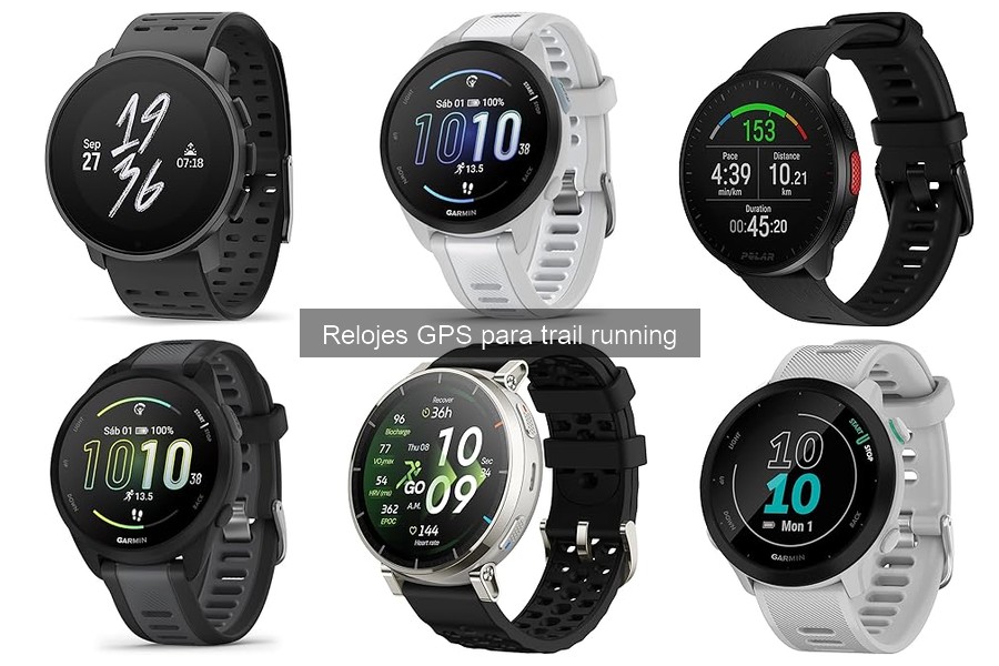 Mejores tiendas para comprar relojes GPS para trail running