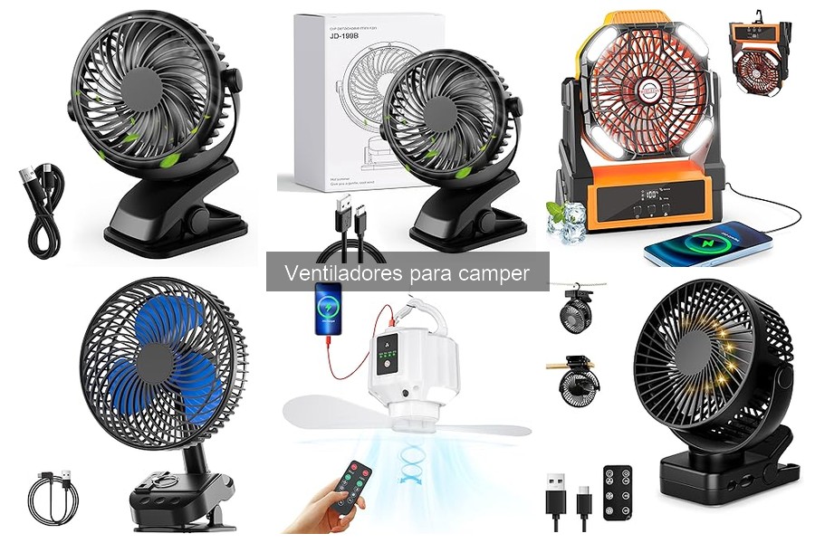 Mejores ventiladores para camper: Guía de compra 2023