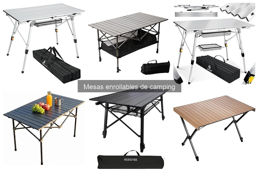 Mesas enrollables para camping: ¿realmente valen la pena?