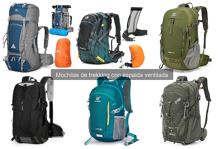 Mochilas de trekking con espalda ventilada: ¿efectivas o no?
