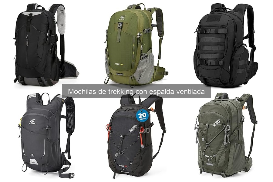 Mochilas de trekking con espalda ventilada: ¿Qué son?