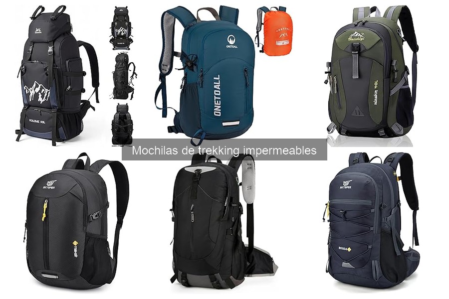 Mochilas de trekking impermeables vs normales: ¿Cuál elegir?
