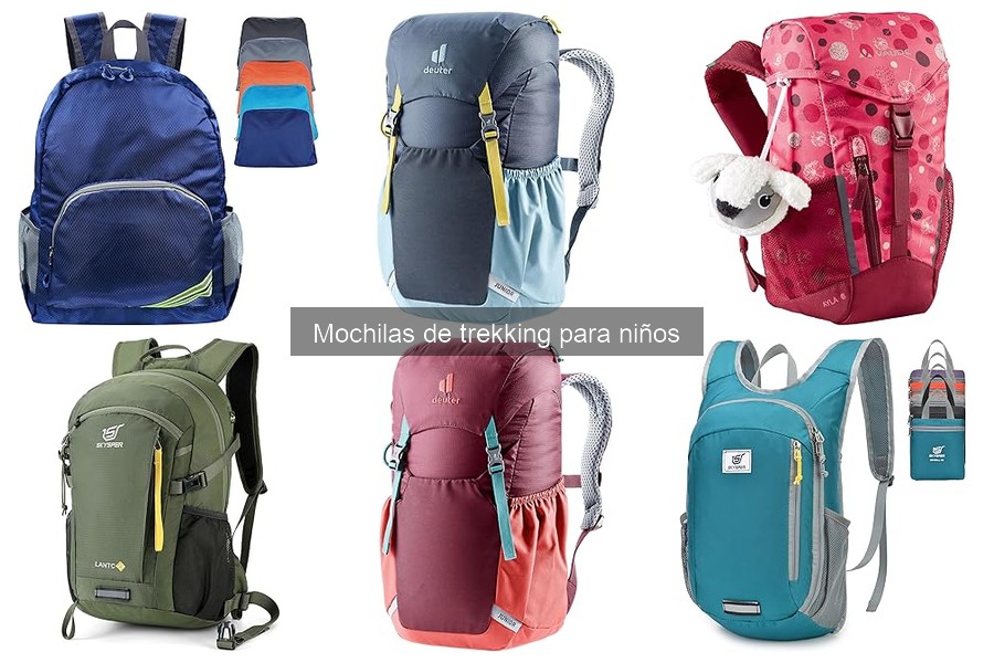 Mochilas de trekking para niños según la actividad