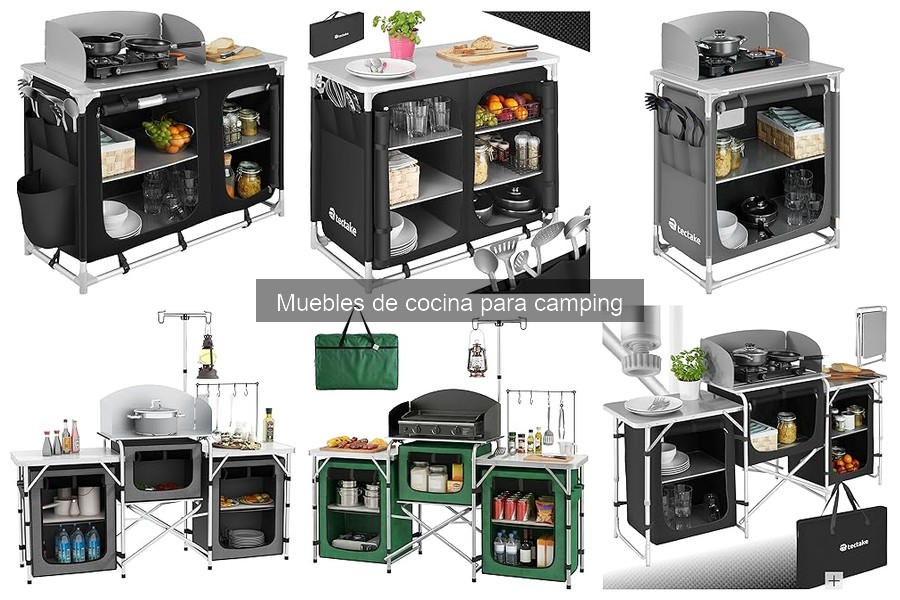 Muebles de cocina para camping: los más funcionales