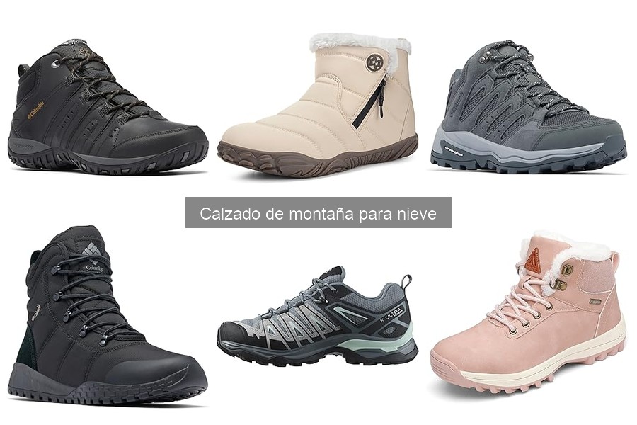 Ofertas y descuentos en botas de montaña para nieve