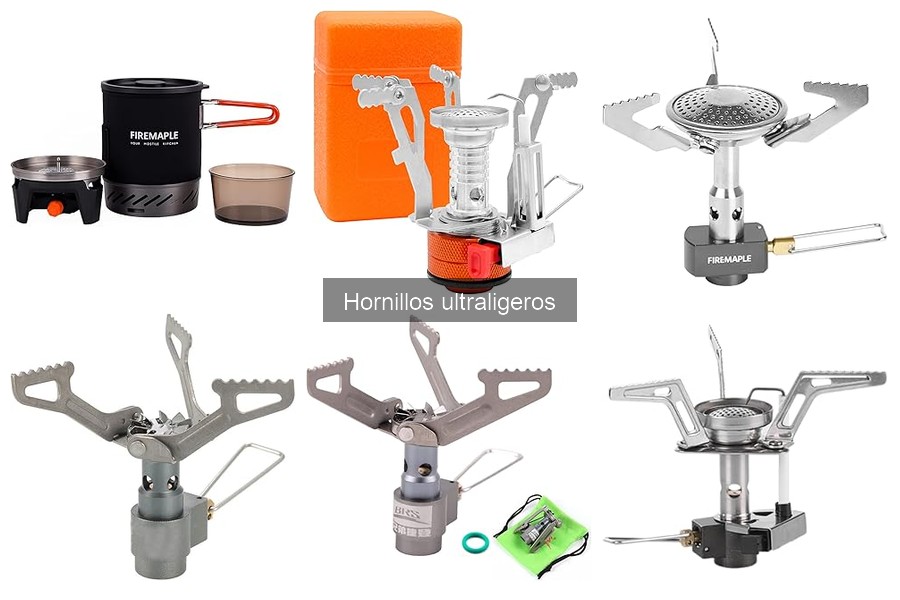 Ofertas y Descuentos en Hornillos Ultraligeros para Camping