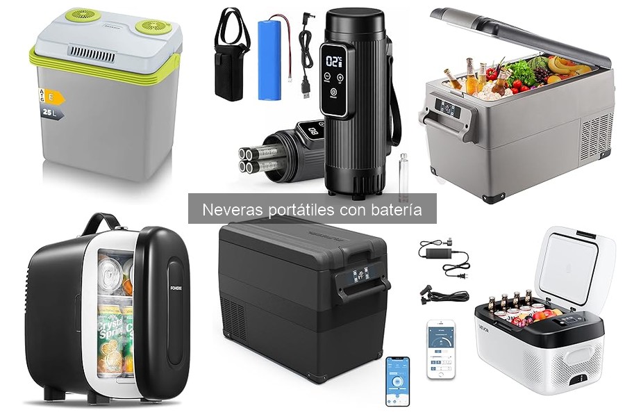 Ofertas y descuentos en neveras portátiles con batería