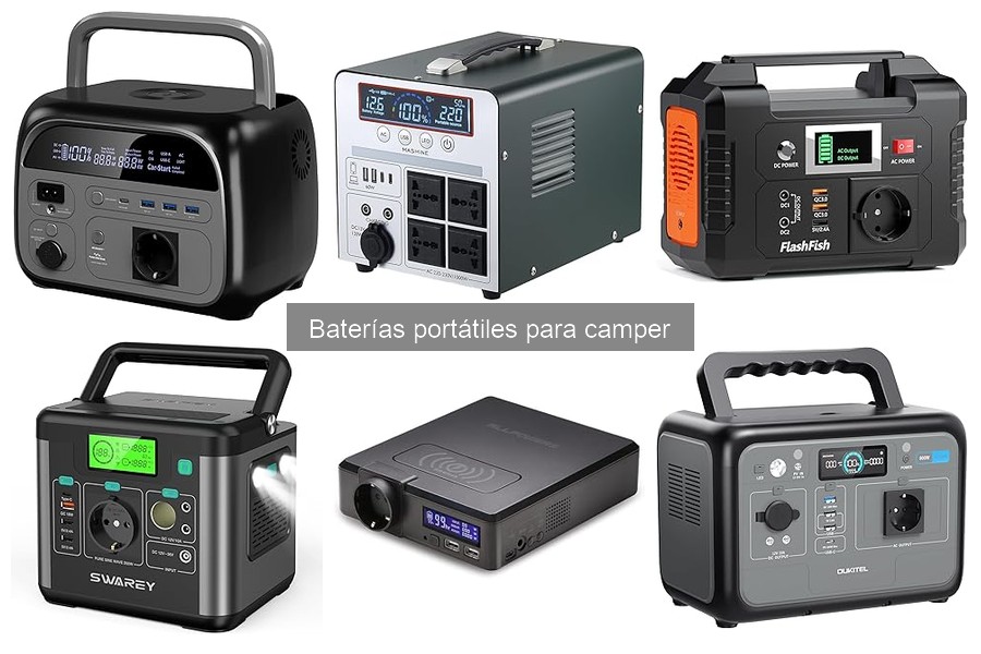 Ofertas y precios de baterías portátiles para campers