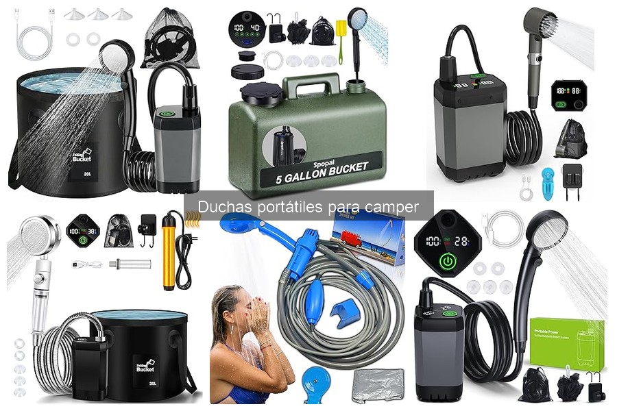 Ofertas y precios de duchas portátiles para camping