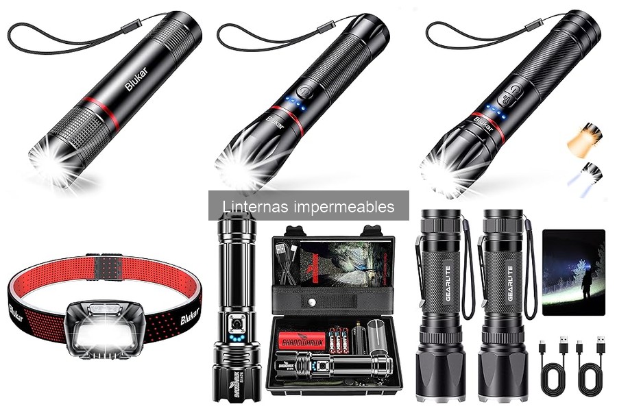 Ofertas y precios de linternas impermeables en Amazon