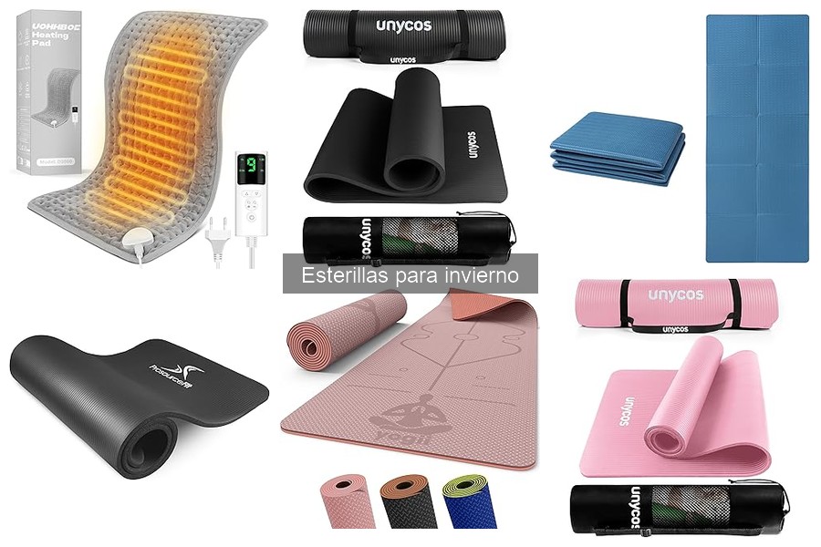 Opciones económicas de esterillas para invierno