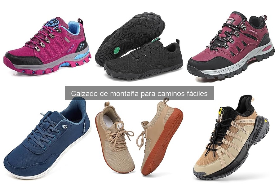 Opiniones de calzado de montaña para caminos fáciles