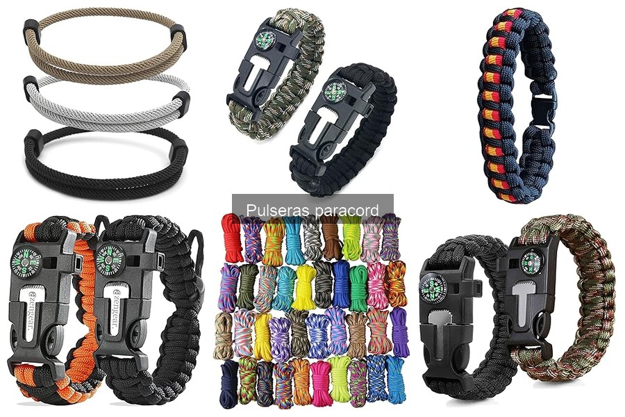Opiniones de pulseras paracord: mejores marcas comparadas