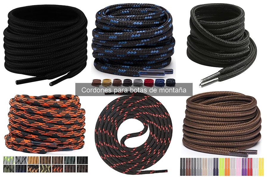 Opiniones de usuarios sobre cordones para botas de montaña