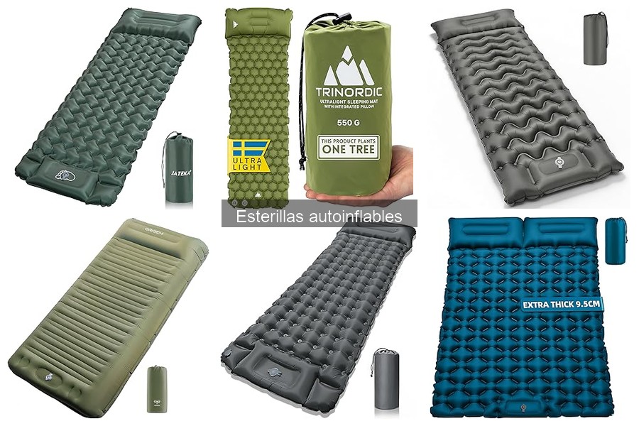 Opiniones reales sobre esterillas autoinflables para camping