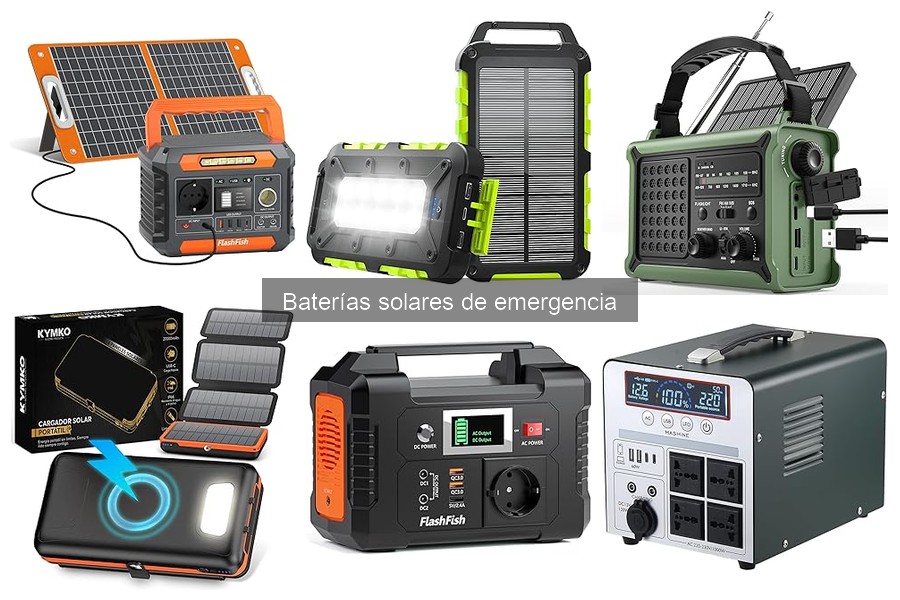 Opiniones sobre baterías solares de emergencia: testimonios reales
