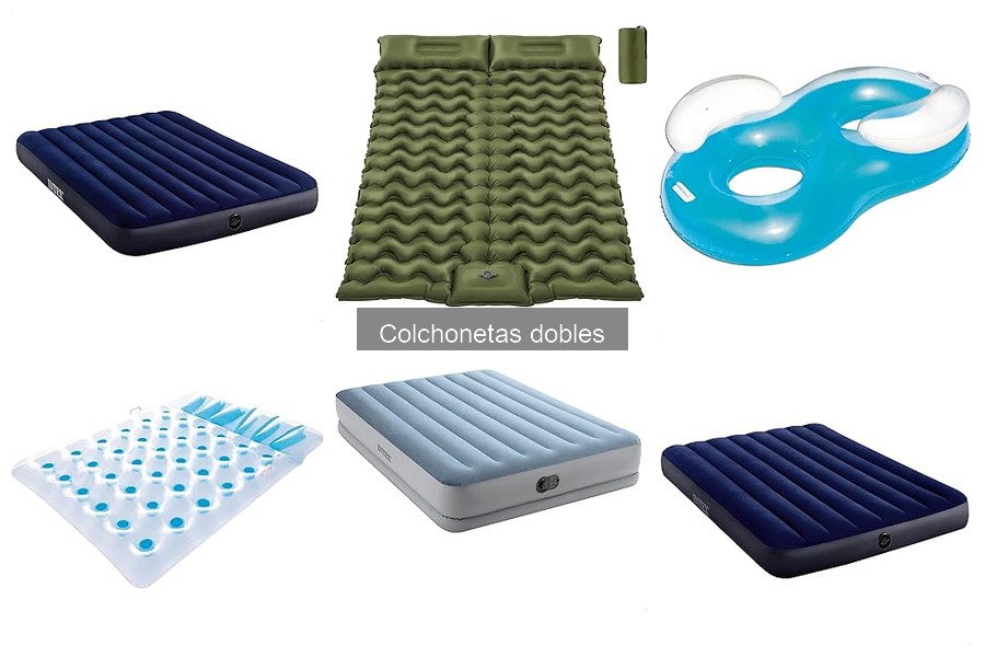 Opiniones sobre las mejores colchonetas dobles para camping