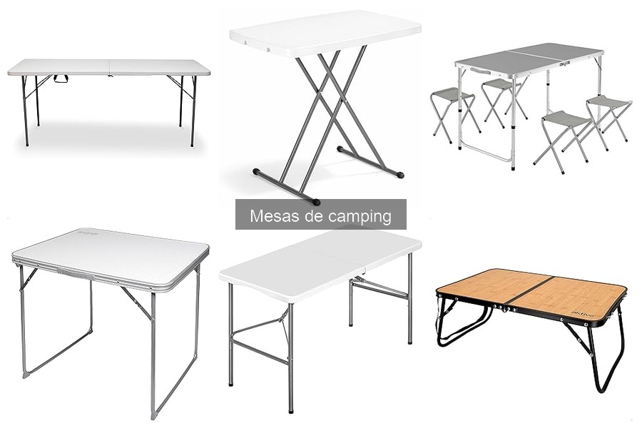 Opiniones sobre las mesas de camping más populares
