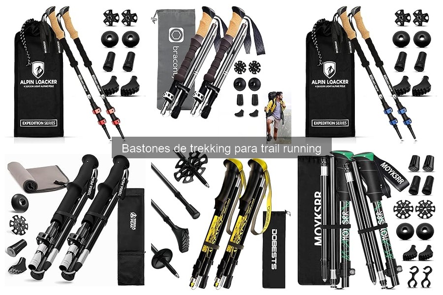 Opiniones sobre los mejores bastones de trekking para trail running