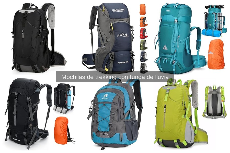 Opiniones sobre mochilas de trekking con funda de lluvia