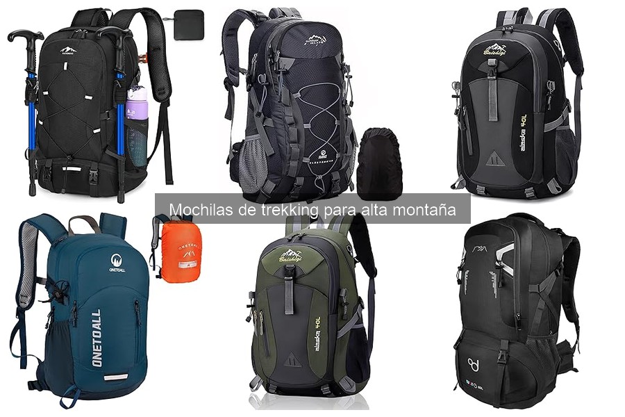 Opiniones sobre mochilas de trekking para alta montaña