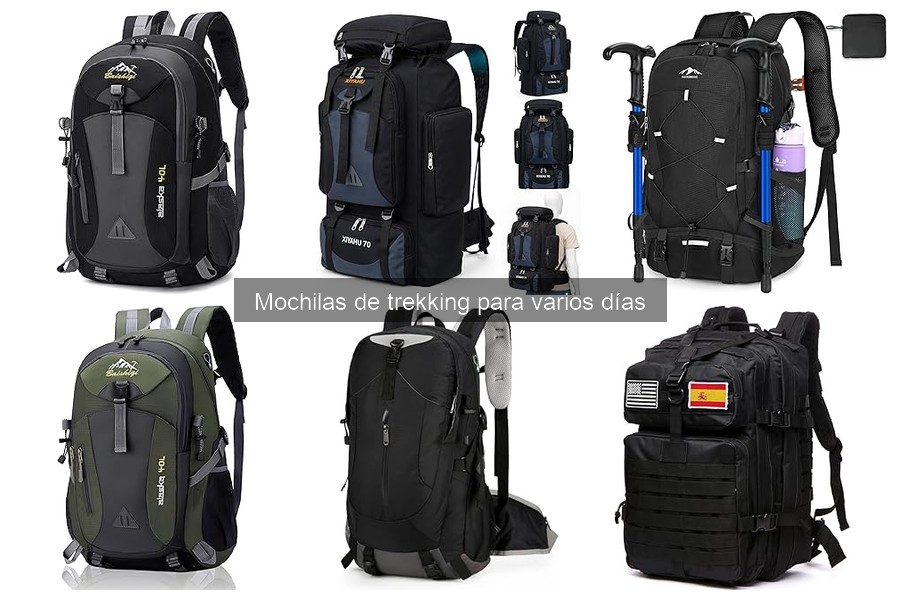 Opiniones sobre mochilas de trekking para varios días