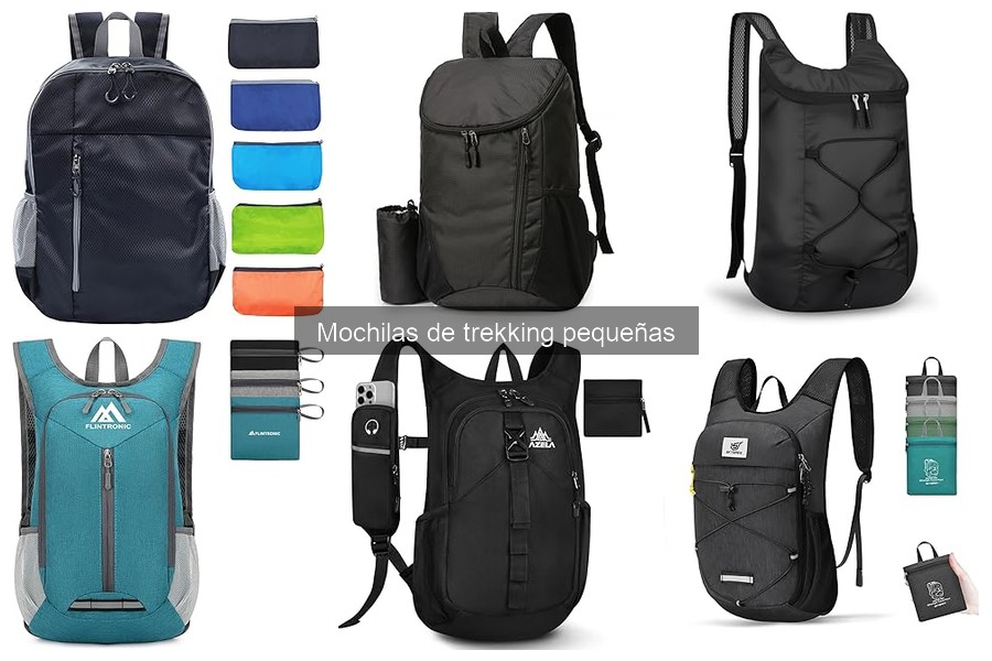 Opiniones sobre mochilas de trekking pequeñas y marcas destacadas