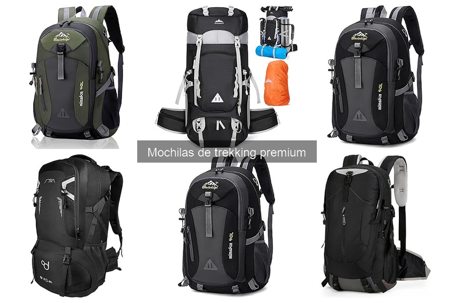 Opiniones sobre mochilas de trekking premium Qooloo y SKYSPER